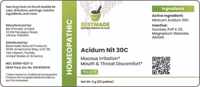 Acidum Nit (Acidum Nit 30c)